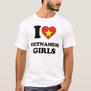 Camiseta Me encantan las chicas vietnamitas