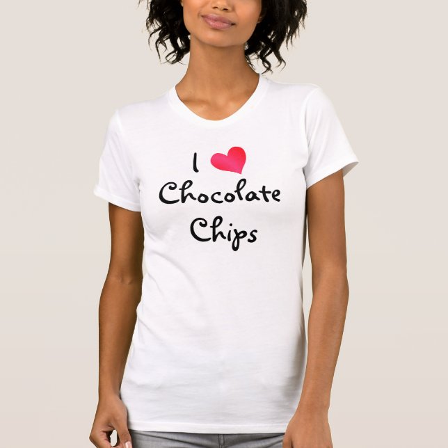 Camiseta Me encantan las chile de chocolate (Anverso)