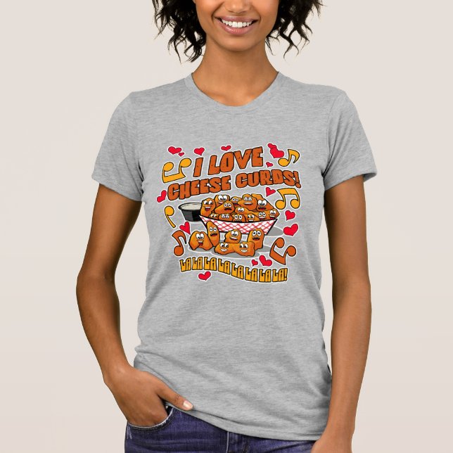 Camiseta ¡Me Encantan Las Curas De Queso! (Anverso)