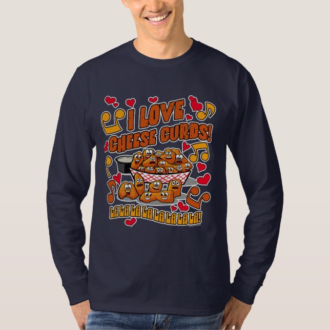 Camiseta ¡Me Encantan Las Curas De Queso! (Anverso)