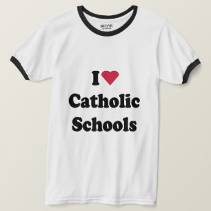 CAMISETA ME ENCANTAN LAS ESCUELAS CATÓLICAS