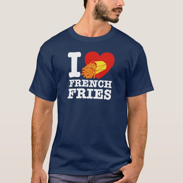 Camiseta Me encantan las frutas francesas (Anverso)