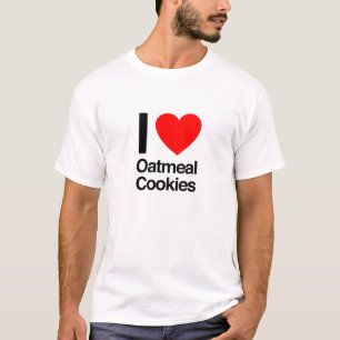 Camiseta me encantan las galletas de avena