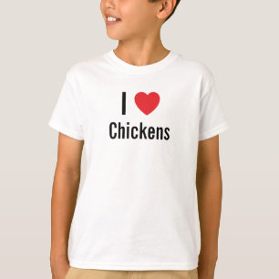 Camiseta Me encantan las gallinas