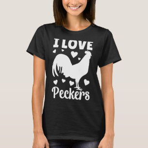 Camiseta Me encantan las gallinas con disfraces de pollo