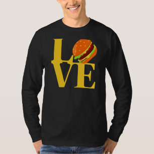 Camiseta Me encantan las hamburguesas Mejor Corredor de Che
