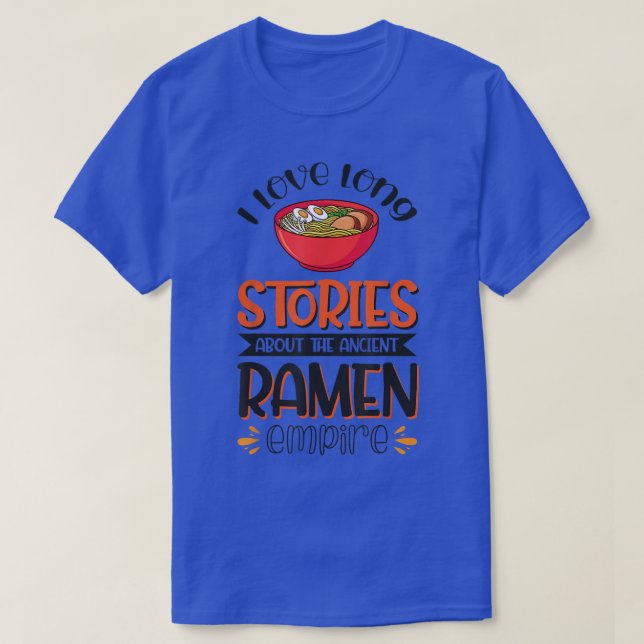 Camiseta Me Encantan Las Historias Largas Sobre El Antiguo  (Diseño del anverso)