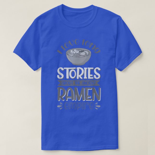 Camiseta Me Encantan Las Historias Largas Sobre El Antiguo  (Diseño del anverso)