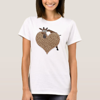 Camiseta Me encantan las jirafas
