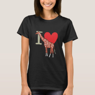 Camiseta Me encantan las jirafas
