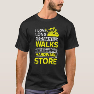 Camiseta Me Encantan Las Largas Caminatas Románticas A Trav
