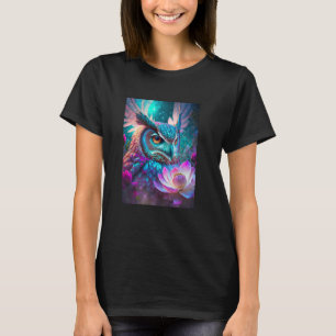 Camiseta Me encantan las lechuzas, el grafo de Ilustracion