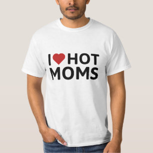 Camiseta Me encantan las mamás calientes