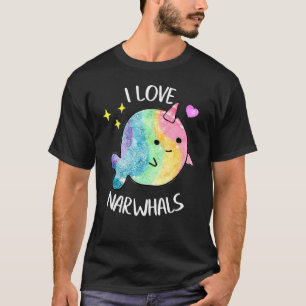 Camiseta Me encantan las marismas de Unicornio de ballena a