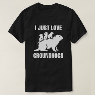 Camiseta Me encantan las marmotas