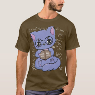 Camiseta Me Encantan Las Matemáticas Y Los Gatos Negros Mat