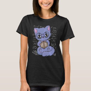 Camiseta Me Encantan Las Matemáticas Y Los Gatos Negros Mat