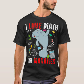 Camiseta Me Encantan Las Matemáticas Y Manas Funny Math Lov