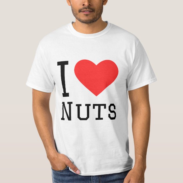 Camiseta Me encantan las nueces (Anverso)