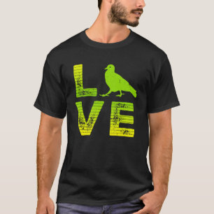Camiseta Me encantan las palomas palomas que adoran a los n