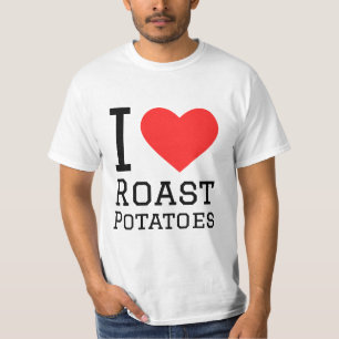 Camiseta Me encantan las patatas asadas