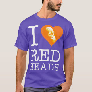 Camiseta Me encantan las pelirrojas