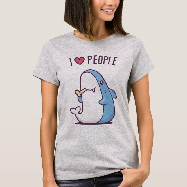Camiseta Me Encantan las Personas (Anverso)