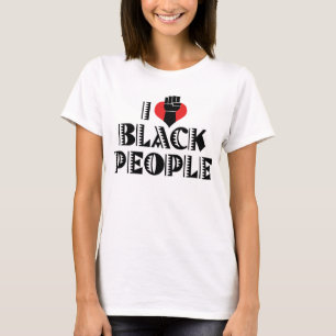 Camiseta Me Encantan las Personas Negras