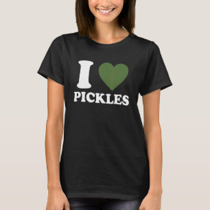 Camiseta Me encantan las pollitas y la fruta pepino
