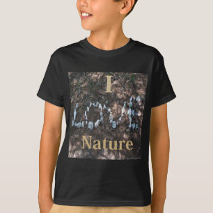 Camiseta Me encantan las prendas y los regalos de la natura