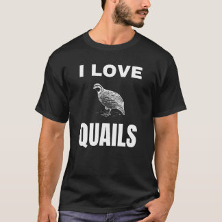Camiseta Me encantan las Quails