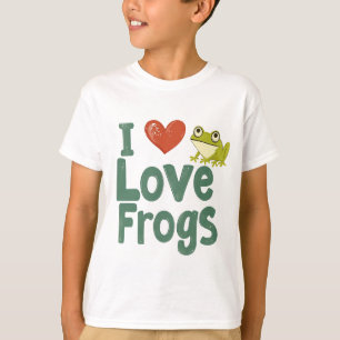 Camiseta Me encantan las ranas