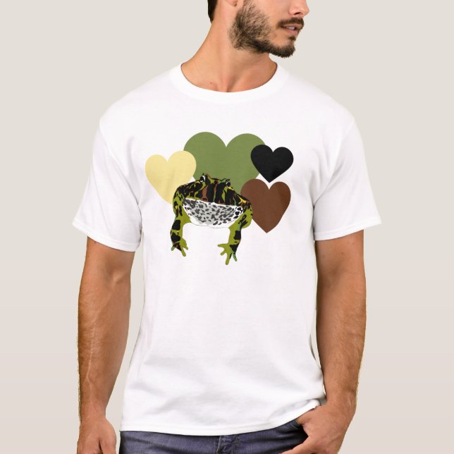 Camiseta Me encantan las ranas (Anverso)