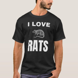 Camiseta Me encantan las Ratas