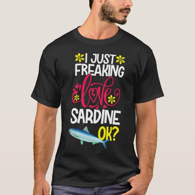 Camiseta Me Encantan Las Sardinas Vale (Anverso)
