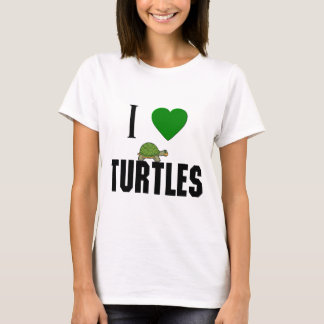 Camiseta Me encantan las tortugas