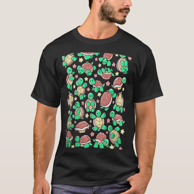 Camiseta Me encantan las tortugas (Anverso)