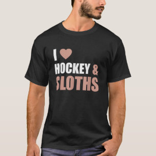 Camiseta Me encantan las tragamonedas de hockey divertidas 