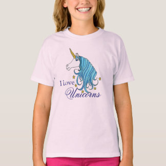 Camiseta Me encantan las Unicornios