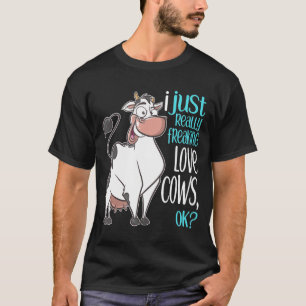 Camiseta Me Encantan Las Vacas Divertidas Para Los Niños Ad