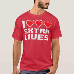 Camiseta Me encantan las vidas extra
