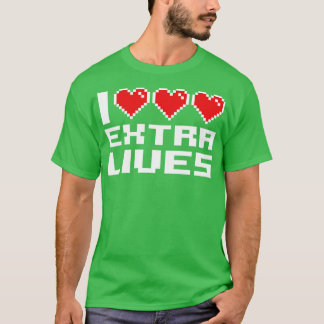 Camiseta Me encantan las vidas extra