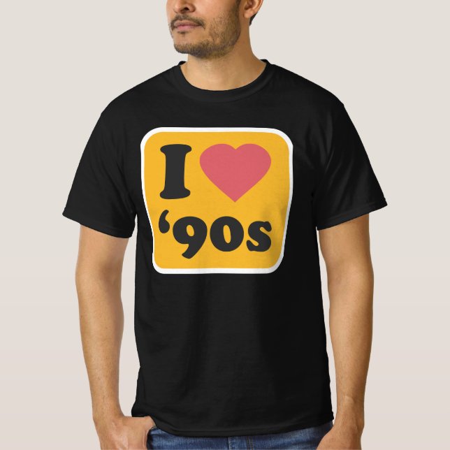 Camiseta Me encantan los 90 (Anverso)