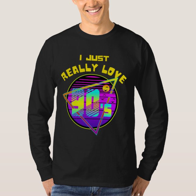 Camiseta me encantan los 90 (Anverso)