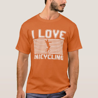 Camiseta Me encantan los amigos del monociclo