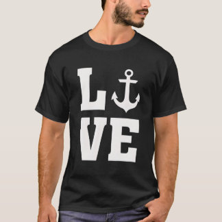 Camiseta Me encantan los Anchores - Anchor Nautical Boat Be