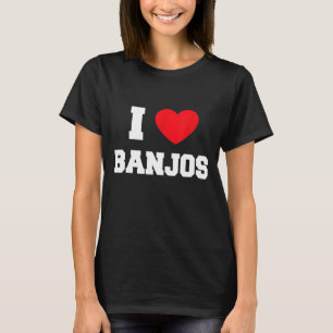 Camiseta Me encantan los banjos
