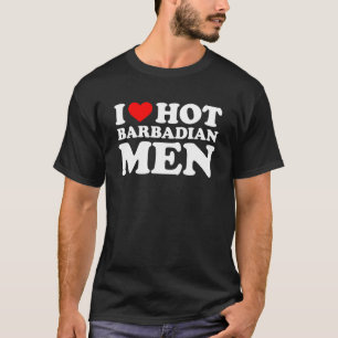 Camiseta Me encantan los barbadenses más candentes