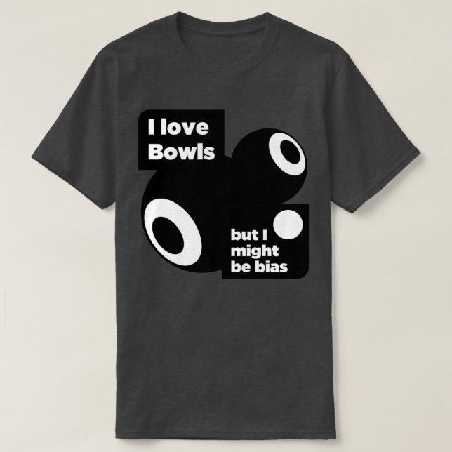 Camiseta Me encantan los bolos (Diseño del anverso)