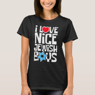 Camiseta Me encantan los buenos judíos judíos hebreos israe
